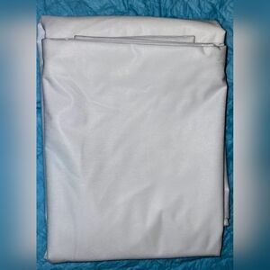 PILLOW CASES (2) WHITE, ZIPPERED